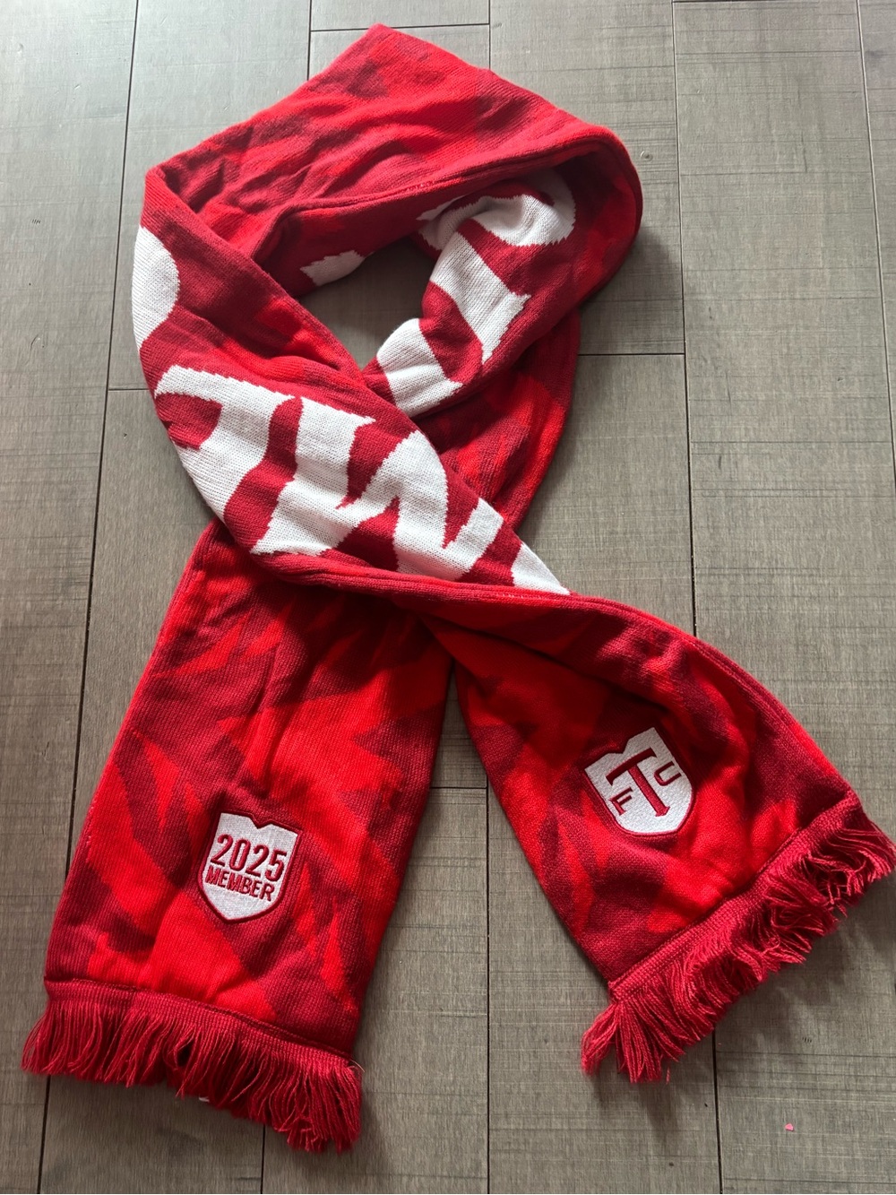 ♠️5/$25♠️Toronto FC-Limited Edition 2025 Member Scarf-"COME ON YOU REDS"